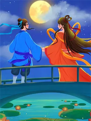 从天而降～天上掉下个女子